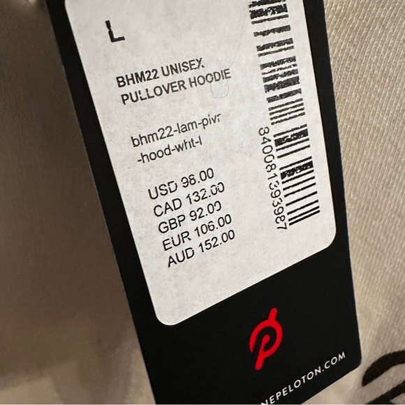 Peloton Together We Are Power Unisex Hoodie | size large - Picture 8 of 8